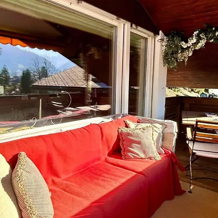 Swiss Alps Delight-cozy High Style Luxurious Flat Gstaad