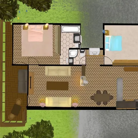 Apartament Swiss Alps Delight-cozy High Style Luxurious Flat *