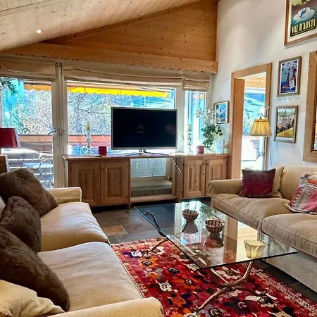 Swiss Alps Delight-cozy High Style Luxurious Flat * Gstaad