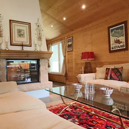 Swiss Alps Delight-cozy High Style Luxurious Flat Lägenhet Gstaad