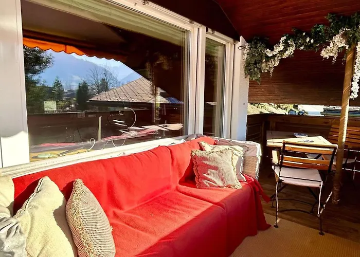 Swiss Alps Delight-cozy High Style Luxurious Flat Gstaad