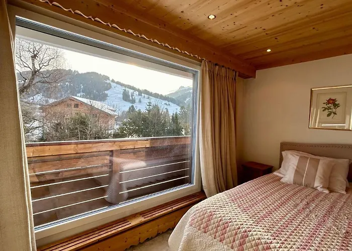 Swiss Alps Delight-cozy High Style Luxurious Flat Gstaad